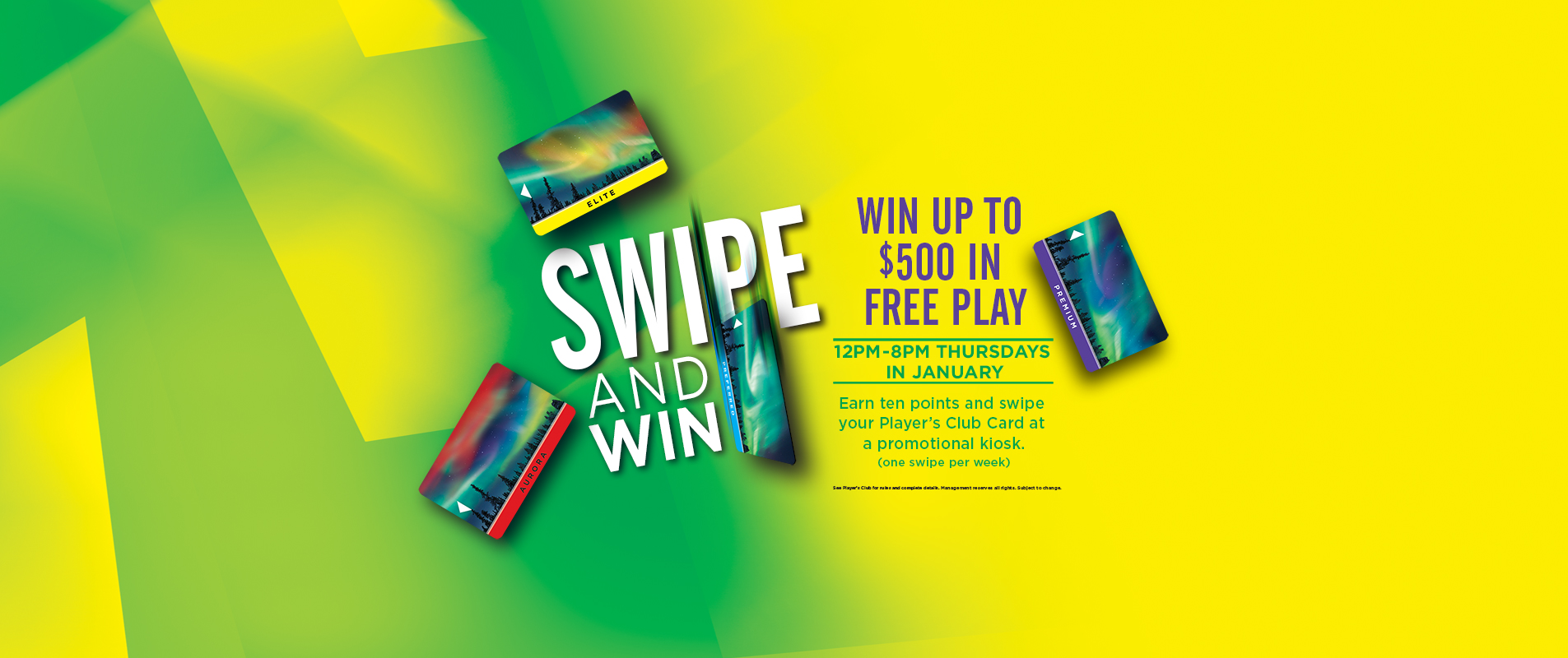 Swipe and Win - January 2025